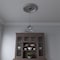 Ekena Millwork Traditional PVC Medallion (Canopies up to 13 1/2"), 22"OD x 3 1/2"ID x 1 1/2"P, Bright Coat Aluminum CMP22TRBAL - alternate 6